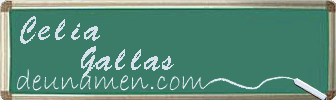 Celia Gallas Visitenkarte